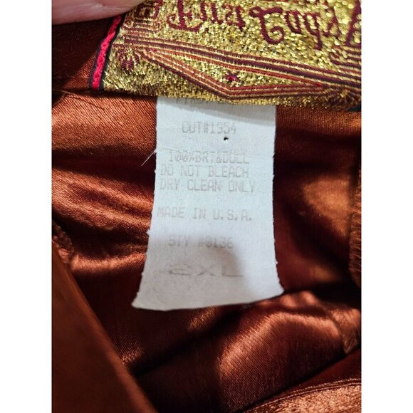 First Lady Jackie and Julian 3 Piece Set Duster, Skirt & Tank 2XL Burnt Orange - Picture 5 of 16